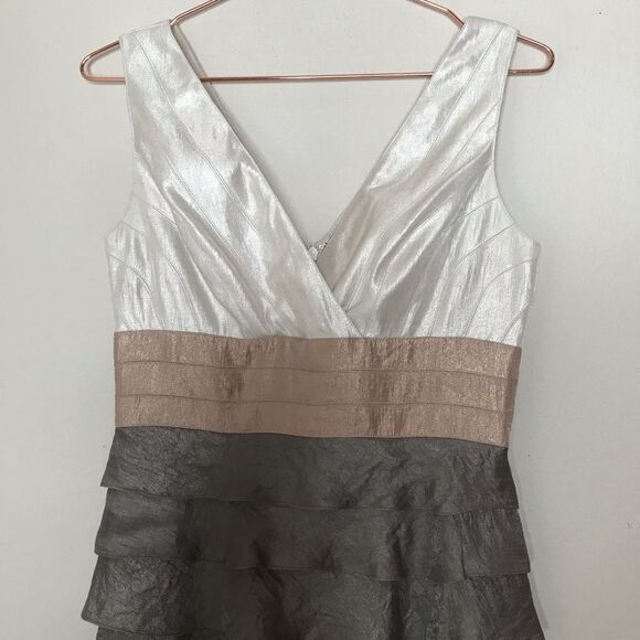 Adrianna papell‎ occasions ruffle tiered dress - Picture 4 of 6